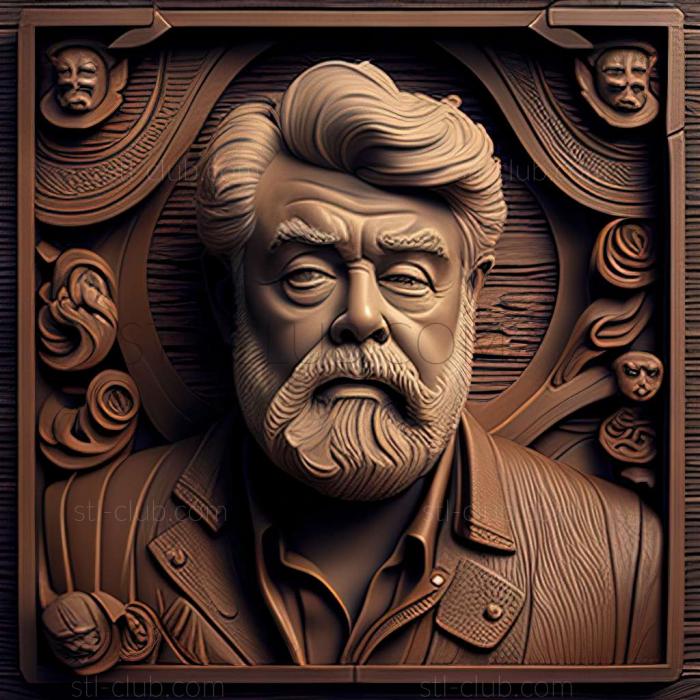 3D model George Lucas (STL)